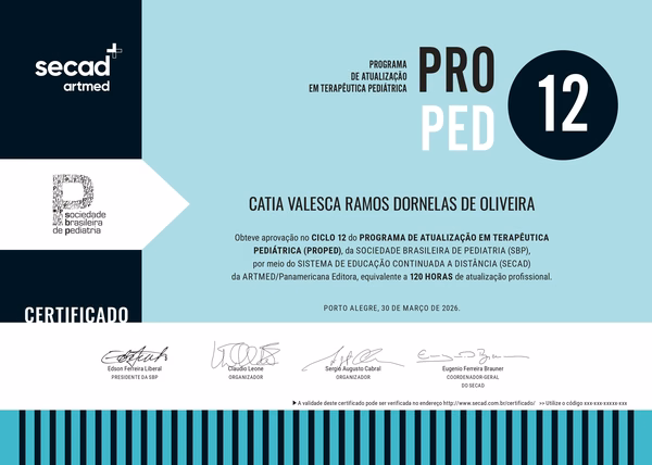 Certificação que destaca sua trajetória