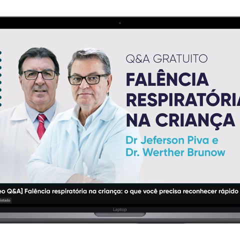 Falência respiratória na criança: o que você precisa reconhecer rápido